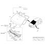 Diagram for 2018 Kia Rio Windshield - 86110H9010