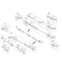 Diagram for 2018 Kia Rio Axle Shaft - 49525H9200