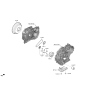 Diagram for 2018 Kia Rio Torque Converter - 451002F050