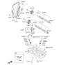 Diagram for 2019 Kia Soul Camshaft - 242002B675