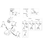 Diagram for 2019 Kia Rio Ignition Lock Assembly - 81900H8A00