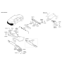 Diagram for 2020 Kia Rio Bumper Reflector - 92406H9100