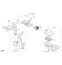 Diagram for 2019 Kia Rio Air Filter Box - 28112H9100