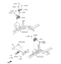 Diagram for 2019 Kia Rio Engine Mount Bracket - 21810H9300