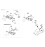 Diagram for 2018 Kia Rio Mirror Cover - 87616H9010