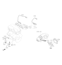 Diagram for 2020 Kia Rio Engine Control Module - 391H12BSA0