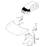 Diagram for 2021 Kia Rio Fender - 66321H9000