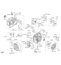 Diagram for Kia Rio Transfer Case Mount - 452182F040