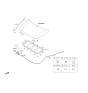 Diagram for 2018 Kia Rio Hood Cable - 81190H9000