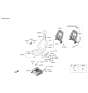 Diagram for Kia Rio Air Bag Control Module - 88910H9501