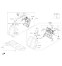 Diagram for 2018 Kia Rio Seat Cushion - 89100H9010SKC