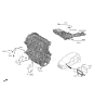 Diagram for 2020 Kia Rio Engine Control Module - 391002M007