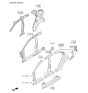 Diagram for 2018 Kia Rio Fuel Filler Housing - 71531H9200