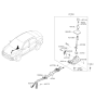 Diagram for Kia Rio Shift Cable - 43794H9100