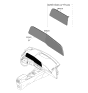 Diagram for Kia Niro Instrument Cluster - 94003AT000