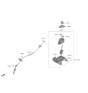 Diagram for Kia Niro Shift Cable - 46790AT100