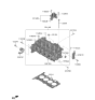 Diagram for Kia Niro Cylinder Head - 507W508S00