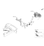 Diagram for Kia Niro Car Key - 95440AT110