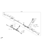 Diagram for 2024 Kia Niro EV Steering Gear Box - 56500AO000