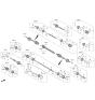 Diagram for 2023 Kia Niro CV Joint - 495L1AT000