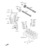 Diagram for Kia Niro Variable Timing Sprocket - 2437008HA0