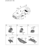 Diagram for 2023 Kia Sportage Car Speakers - 96350AT100