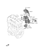 Diagram for 2024 Kia Niro Exhaust Heat Shield - 2852508053