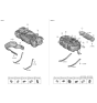 Diagram for 2024 Kia Niro Fuel Tank Strap - 31210AT000