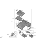 Diagram for Kia Niro Air Intake Coupling - 28210AT100