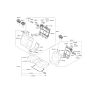 Diagram for Kia Niro Seat Cushion - 89100AT100AUQ