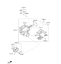 Diagram for Kia Niro Transmission Oil Cooler Hose - 59151BY000