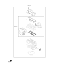 Diagram for 2024 Kia Niro Cylinder Head Gasket - 2092008S00