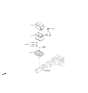 Diagram for 2017 Kia Sportage Battery Terminal - 37180D9000