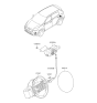 Diagram for 2016 Kia Sportage Fuel Door - 69510D9000