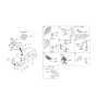 Diagram for Kia Sportage Air Bag Control Module - 95910D9000