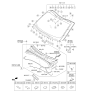 Diagram for 2019 Kia Soul EV Windshield Washer Nozzle - 986302K100