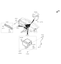 Diagram for Kia Sportage Antenna Cable - 96595D9000