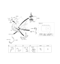 Diagram for Kia Sportage Battery Cable - 91850D9310