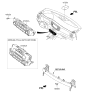 Diagram for 2019 Kia Sportage A/C Switch - 97250D9021AK5