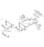 Diagram for 2017 Kia Sportage Dash Panels - 64300D9000