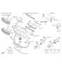 Diagram for Kia Sportage Parking Assist Distance Sensor - 95720D3000E6S