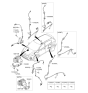 Diagram for 2016 Kia Sportage ABS Pump And Motor Assembly - 58920D9100
