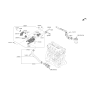 Diagram for 2020 Kia Sportage Thermostat Housing - 256202GGB0