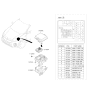 Diagram for 2017 Kia Sportage Fuse Box - 91950D9BC0