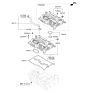 Diagram for 2018 Kia Sportage Valve Cover Gasket - 224412GGA0