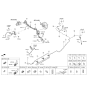 Diagram for Kia Brake Line - 58731D3500