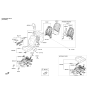 Diagram for 2022 Kia Sportage Air Bag Control Module - 88920D9000