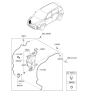 Diagram for 2016 Kia Sportage Washer Reservoir - 98620D9100