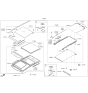 Diagram for 2019 Kia Sportage Sunroof - 81610D9000