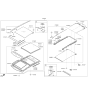 Diagram for 2021 Kia Sportage Weather Strip - 81614D9000